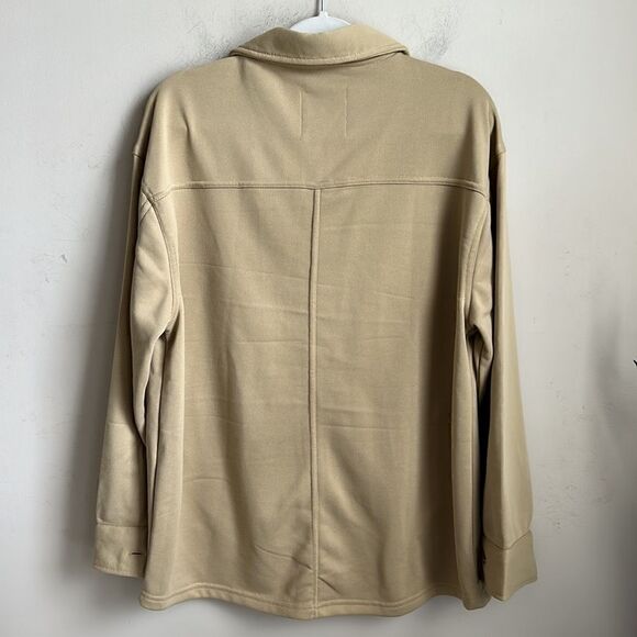 Bagatelle Women’s Tan Shacket Jacket L - Picture 4 of 6